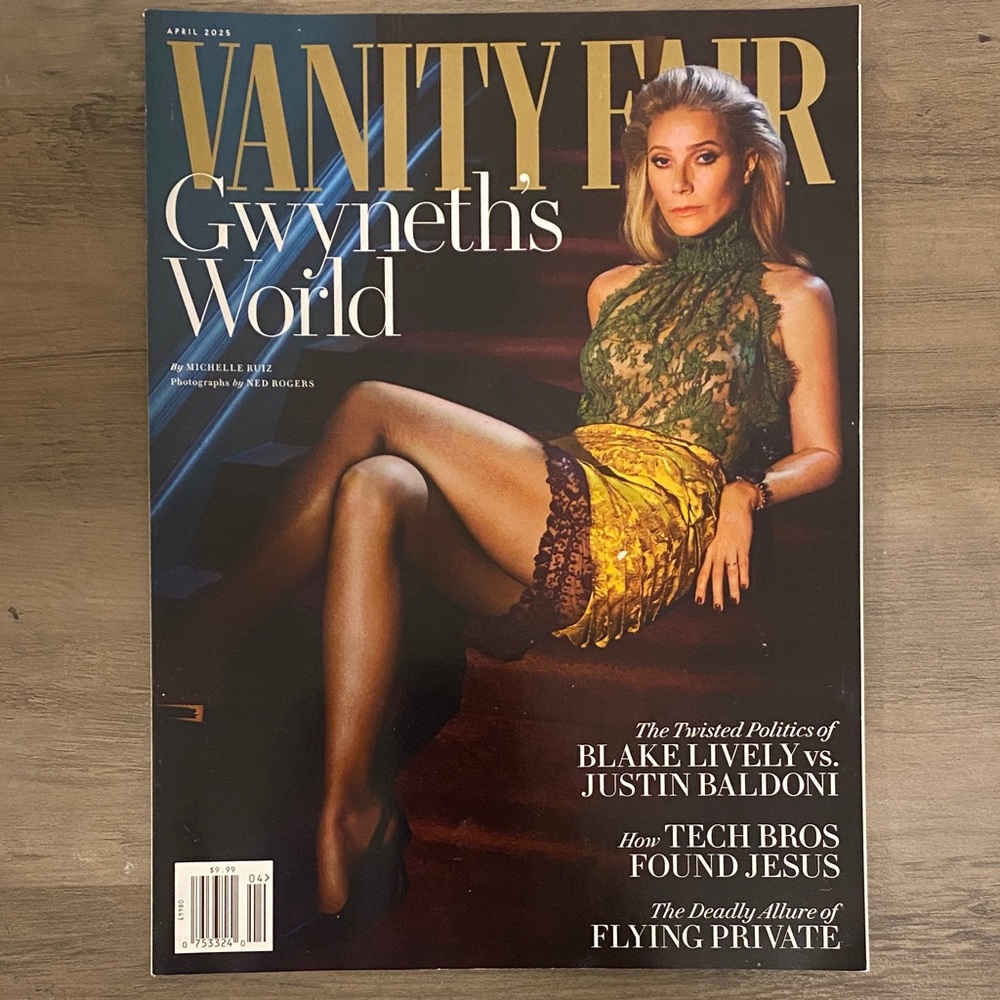 Vanity Fair Coffee Table Book - Black and Gold Cover
